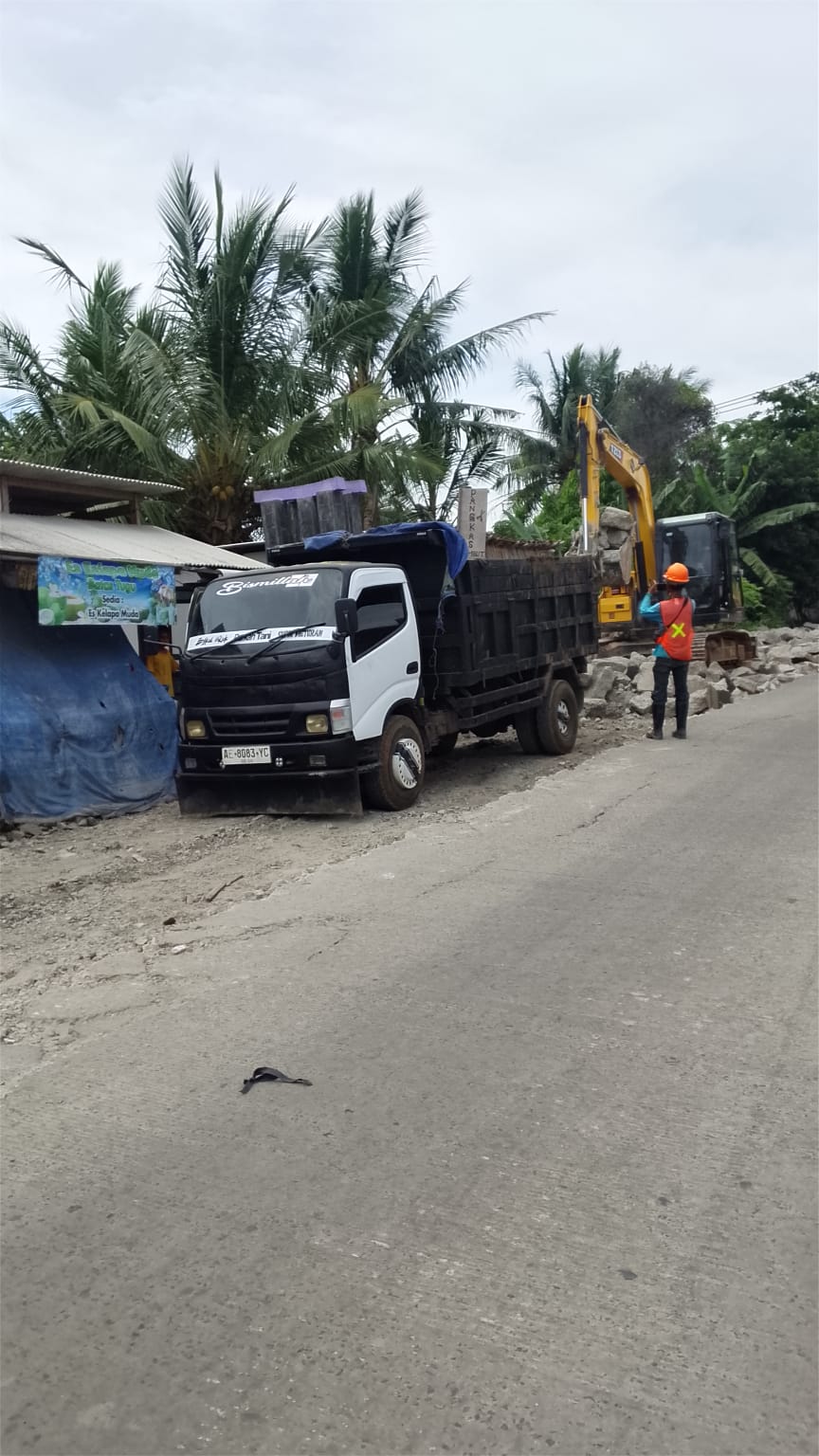 Jual Beli Beton di Proyek Perbaikan Jalan Sukadiri Tangerang Kini Menuai Sorotan